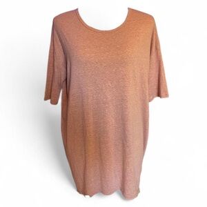 Lularoe Light pink tunic Irma size XS